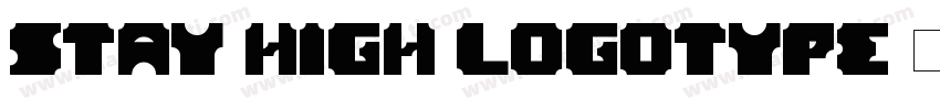 Stay High Logotype字体转换